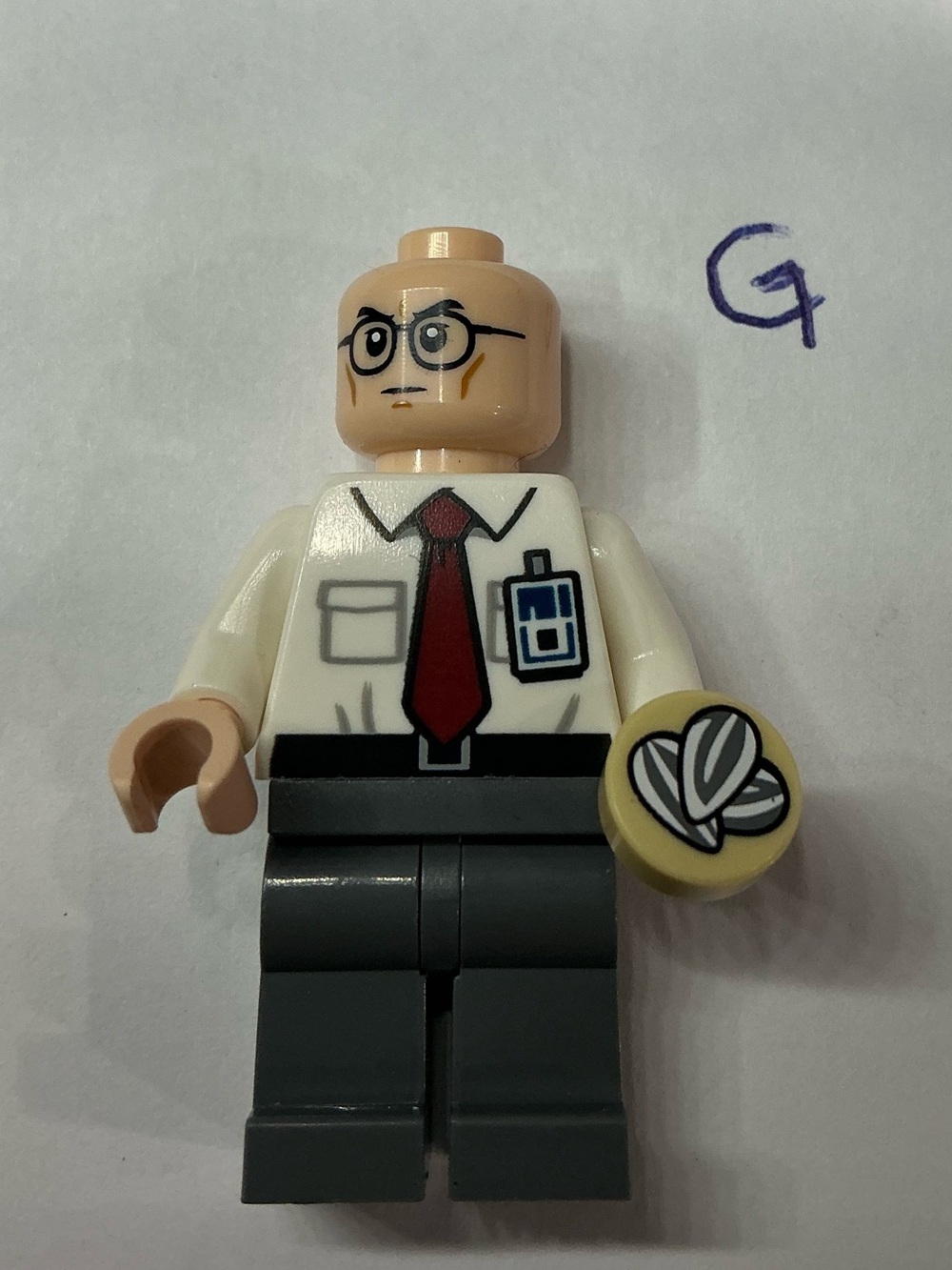 Walter Skinner Minifigure from the LEGO Ideas The X-Files